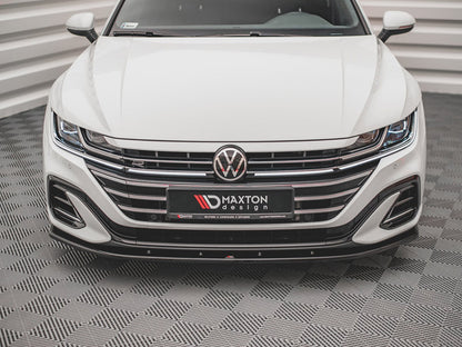Maxton Design Front Splitter V.2 VW Arteon R-line Facelift (2020-)