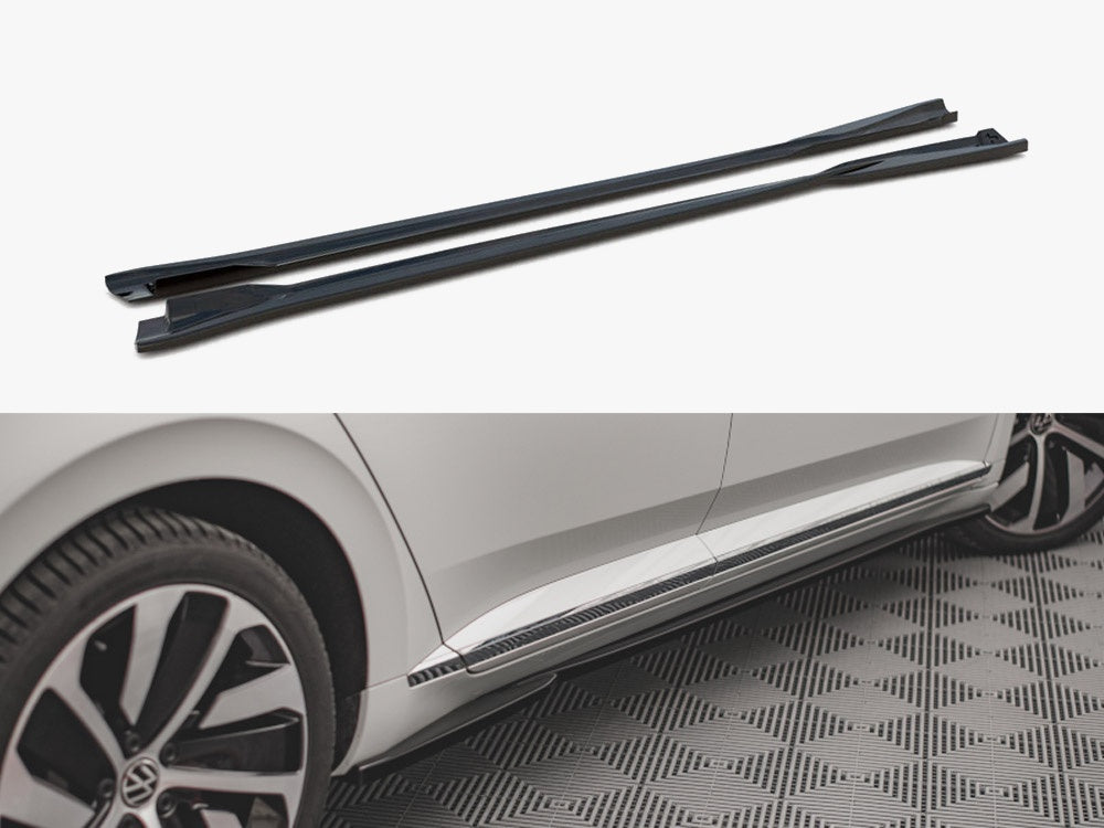 Maxton Design Side Skirts Diffusers VW Arteon R / R-line Facelift (2020-)