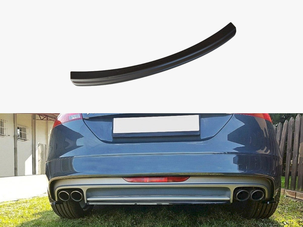 Maxton Design Central Rear Splitter Audi TT S Mk2 (8J) (2008-2014)