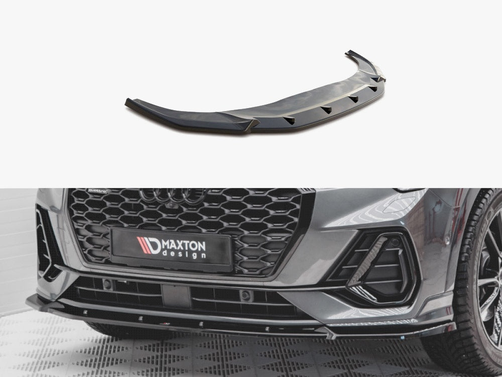 Maxton Design Front Splitter V.2 Audi Q3 Sportback S-Line