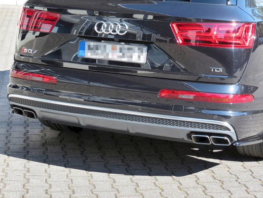 Maxton Design Rear Side Splitters Audi SQ7/ Q7 S Line MK2 (2016-2020)