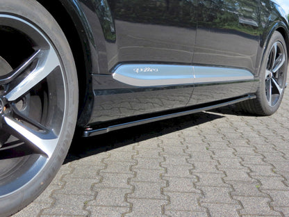 Maxton Design Side Skirts Diffusers Audi SQ7 / Q7 S-Line Mk2