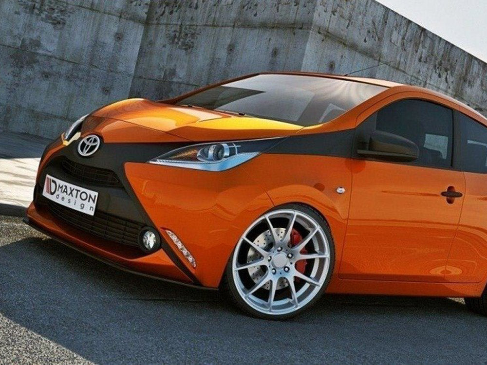Maxton Design Front Splitter Toyota Aygo MK2 - Textured