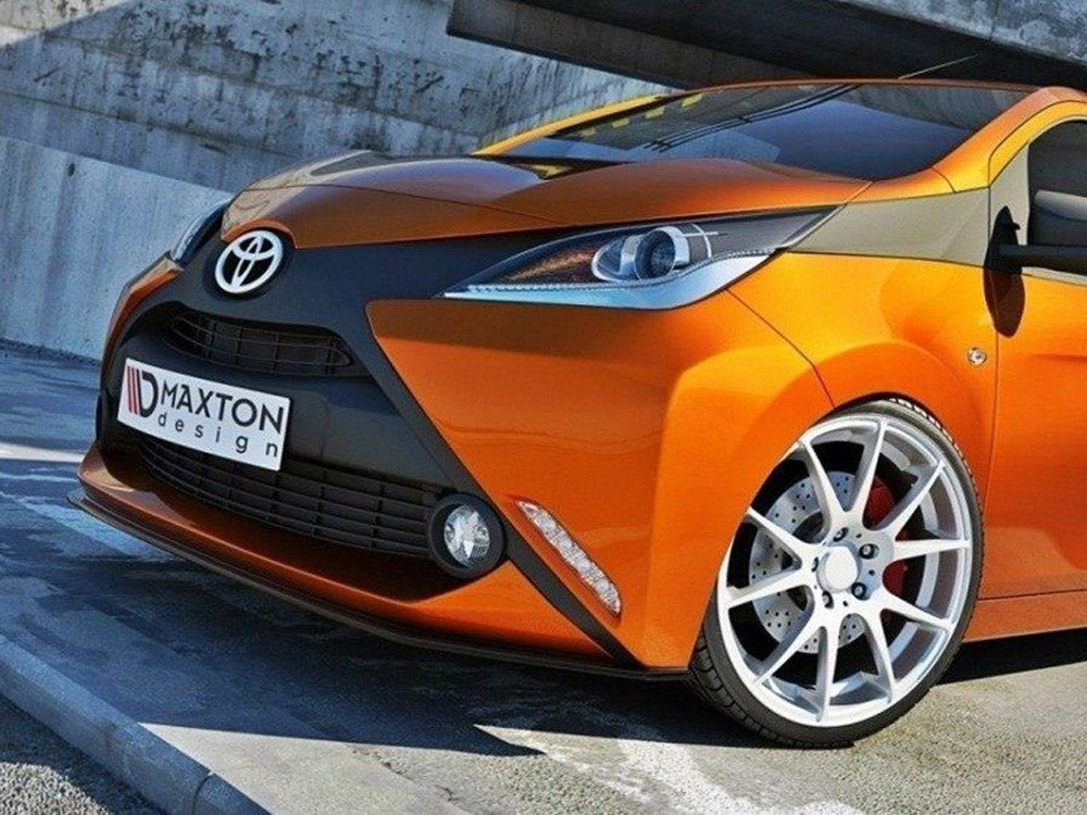 Maxton Design Front Splitter Toyota Aygo MK2 - Textured