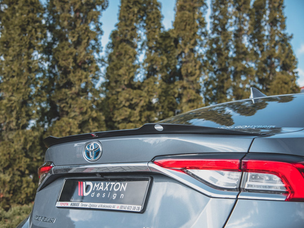 Maxton Design Spoiler CAP Toyota Corolla Mk12 Sedan - Textured