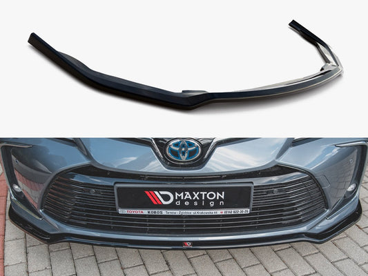 Maxton Design Front Splitter Toyota Corolla Mk12 Sedan - Carbon Look