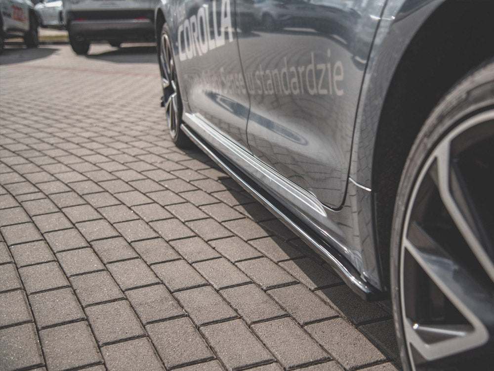 Maxton Design Side Skirts Diffusers Toyota Corolla Mk12 Sedan - Textured