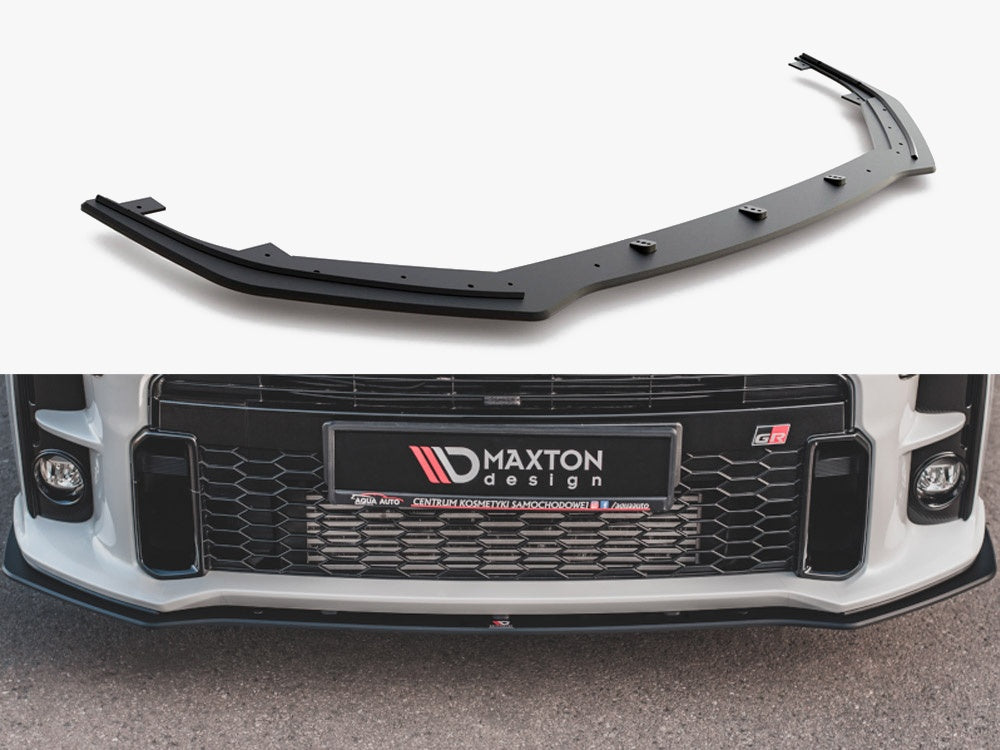 Maxton Design Street PRO Front Splitter Toyota GR Yaris Mk4