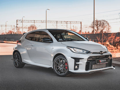 Maxton Design Street PRO Front Splitter + Flaps Toyota GR Yaris Mk4