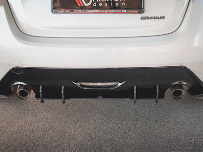 Maxton Design Street PRO Rear Diffuser Toyota GR Yaris Mk4 - Black-Red