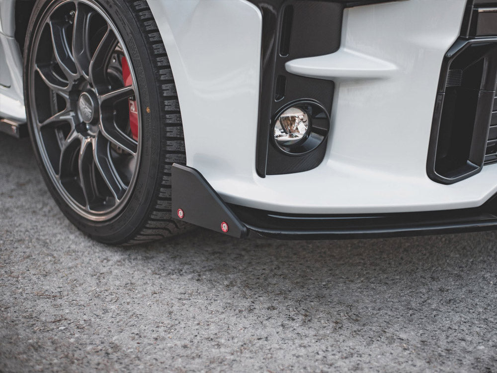 Maxton Design Front Splitter V.2 + Flaps Toyota GR Yaris Mk4