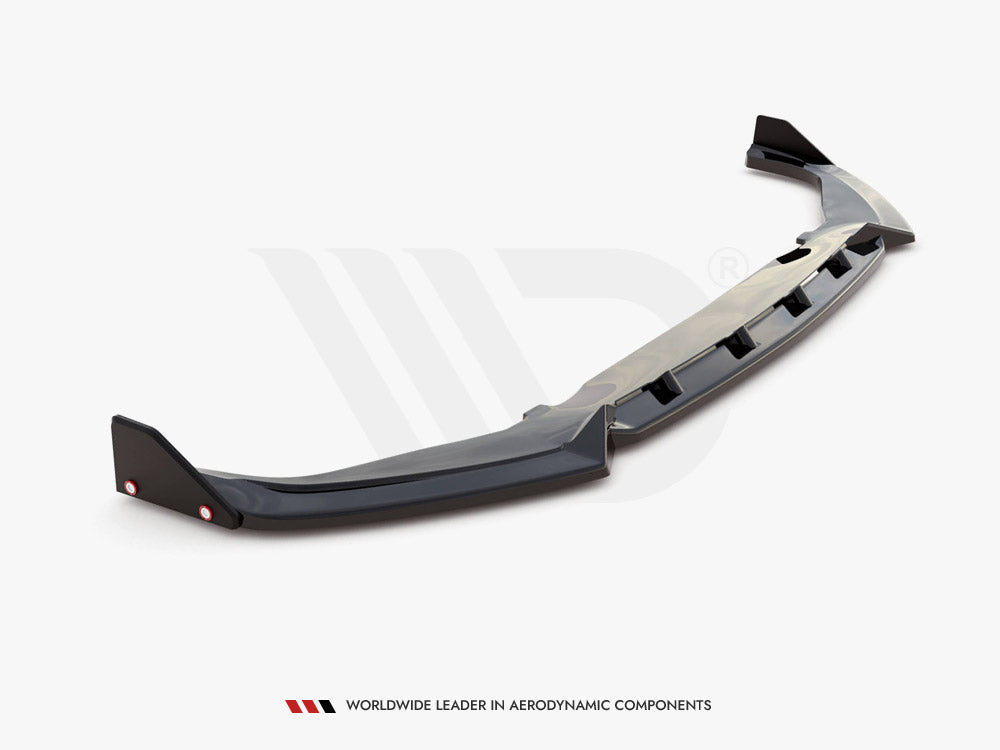 Maxton Design Front Splitter V.2 + Flaps Toyota GR Yaris Mk4