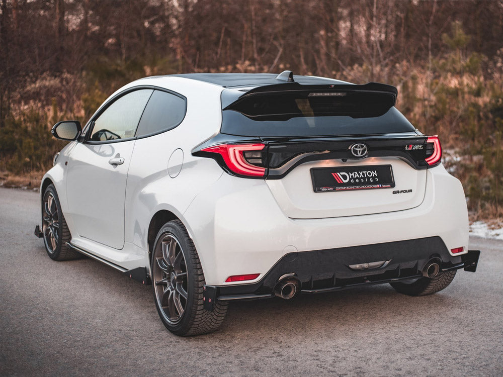 Maxton Design Rear Side Splitters V.2 + Flaps Toyota GR Yaris Mk4