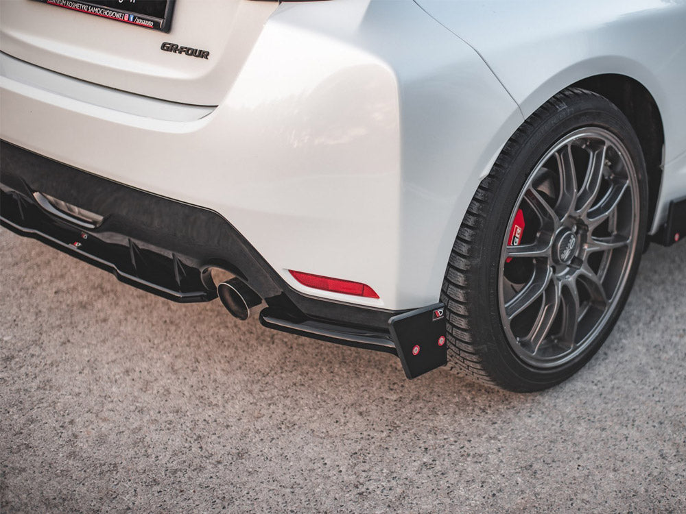 Maxton Design Rear Side Splitters V.2 + Flaps Toyota GR Yaris Mk4