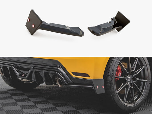 Maxton Design Rear Side Splitters V.4 + Flaps Toyota GR Yaris Mk4