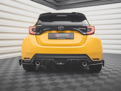 Maxton Design Rear Side Splitters V.4 + Flaps Toyota GR Yaris Mk4