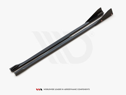 Maxton Design Side Skirts Diffusers V.2 + Flaps Toyota GR Yaris Mk4