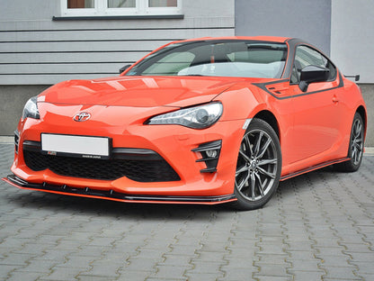 Maxton Design Front Splitter V.4 Toyota GT86 Facelift