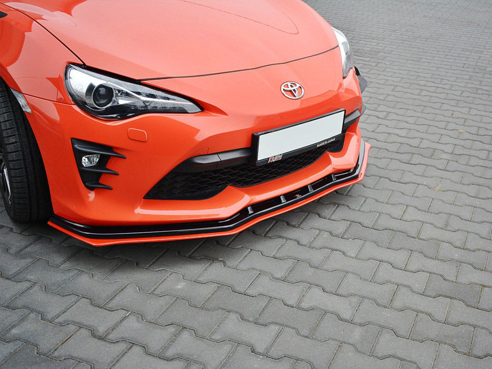 Maxton Design Front Splitter V.4 Toyota GT86 Facelift