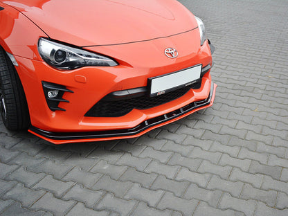Maxton Design Front Splitter V.4 Toyota GT86 Facelift