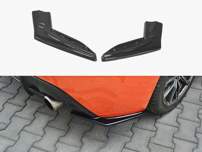 Maxton Design Rear Side Splitters V.1 Toyota GT86 Facelift - Carbon Look