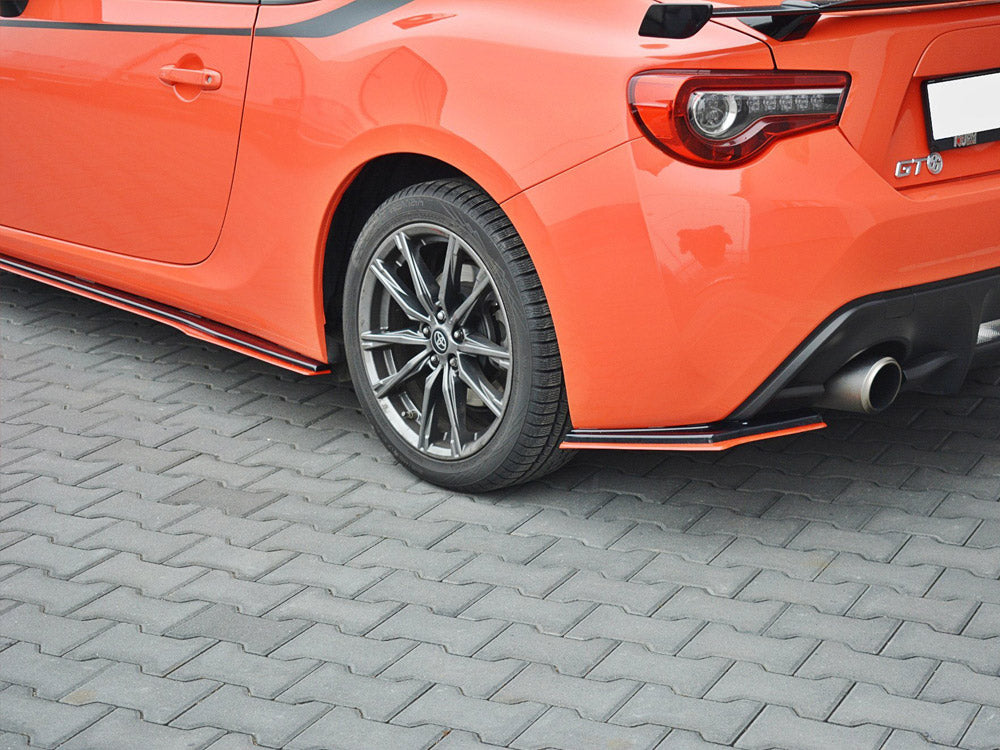 Maxton Design Rear Side Splitters V.2 Toyota GT86 Facelift
