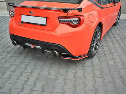 Maxton Design Rear Side Splitters V.2 Toyota GT86 Facelift