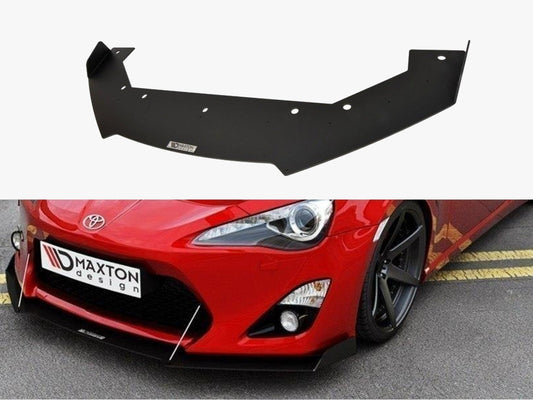 Maxton Design Front Racing Splitter Toyota GT86 (With Wings)