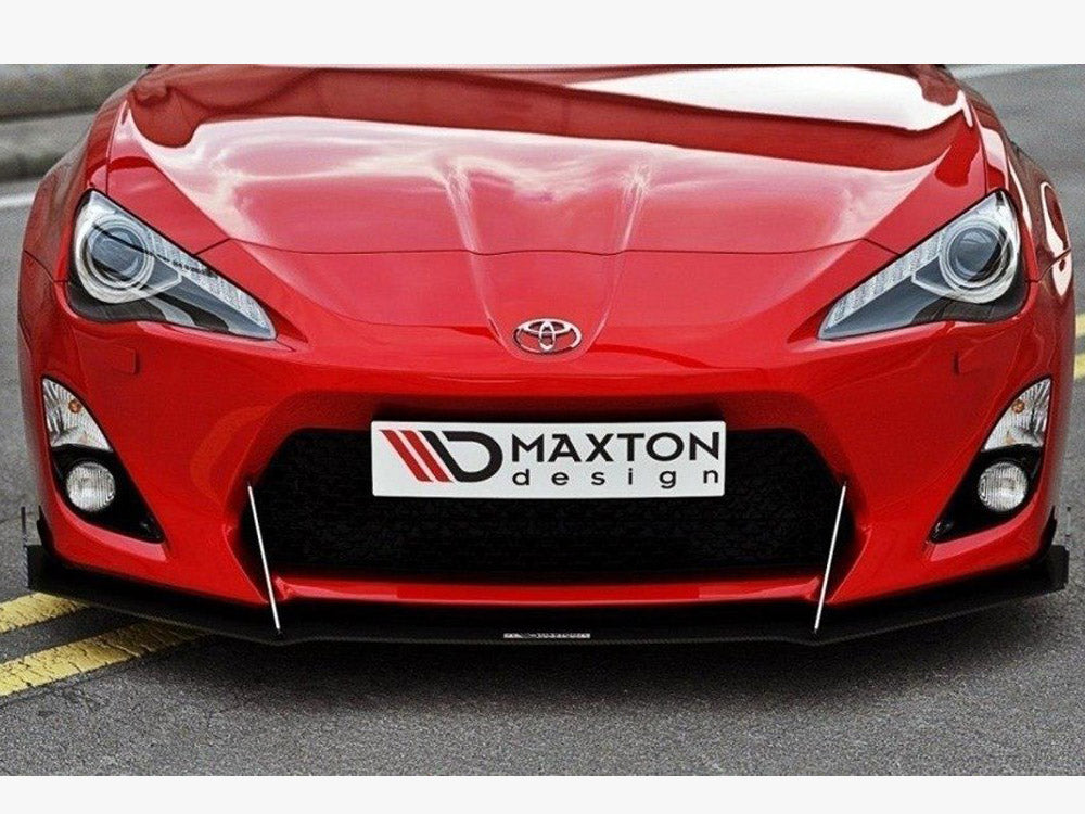 Maxton Design Front Racing Splitter Toyota GT86 (With Wings)