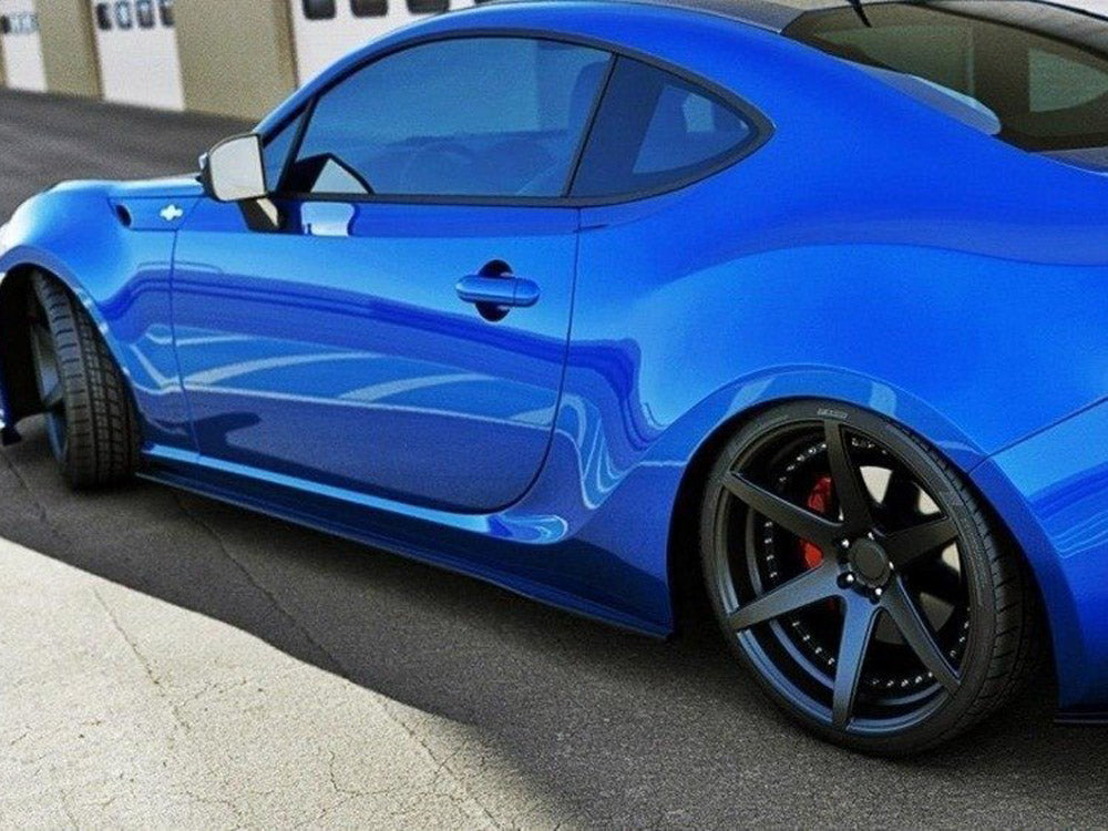 Maxton Design Side Skirts Splitters Toyota GT86 Facelift (2012-2016) - Carbon Look