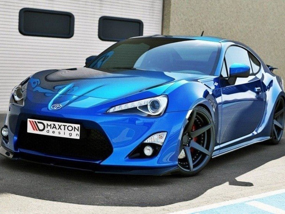 Maxton Design Side Skirts Splitters Toyota GT86 Facelift (2012-2016) - Carbon Look