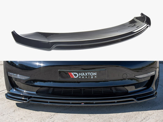 Maxton Design Front Splitter V.2 Tesla Model 3