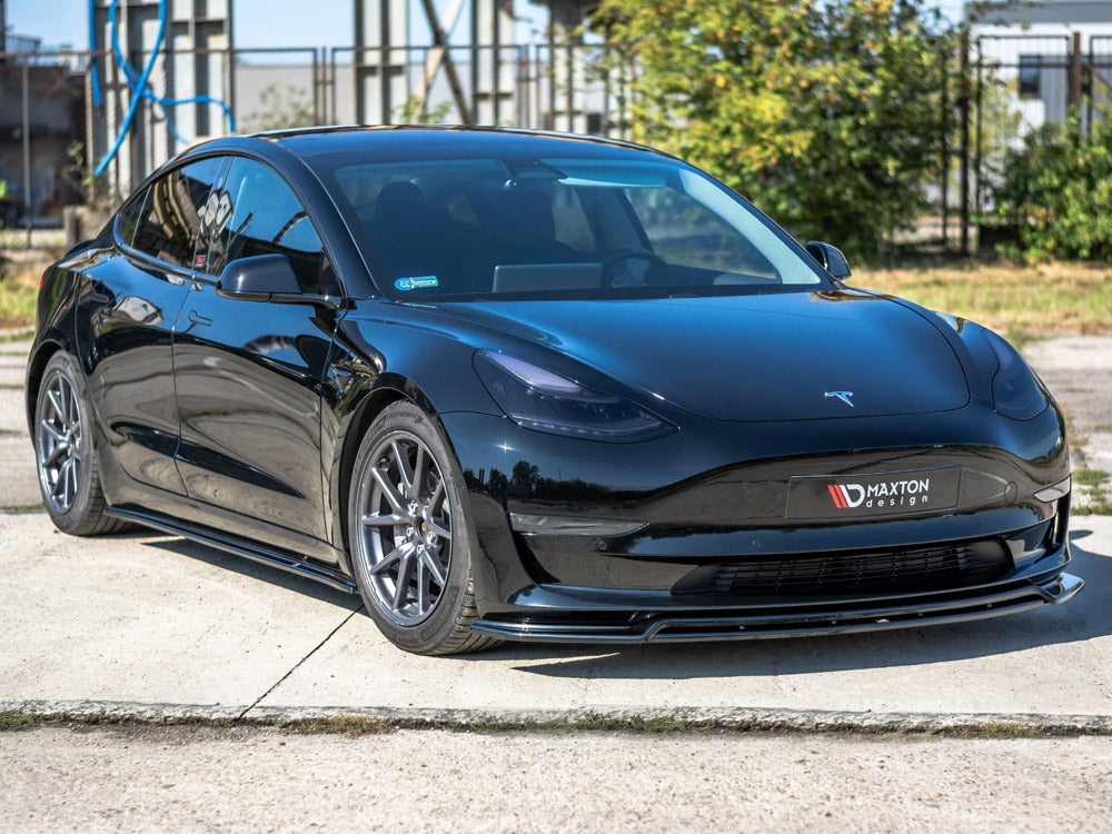 Maxton Design Front Splitter V.2 Tesla Model 3