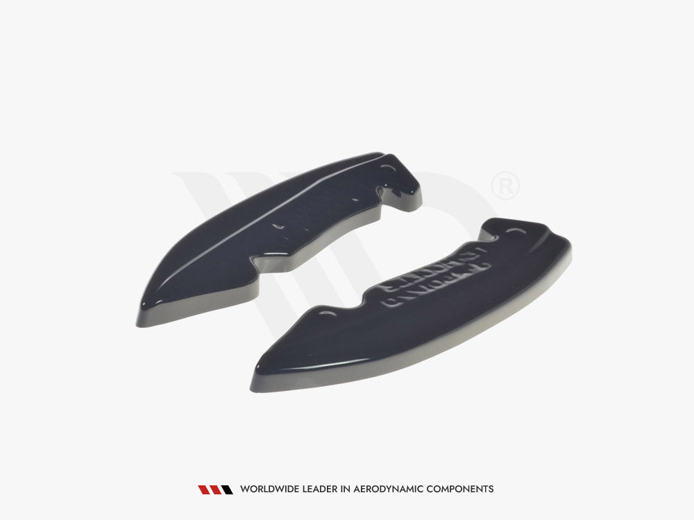 Maxton Design Rear Side Splitters Tesla Model 3 - Carbon Look