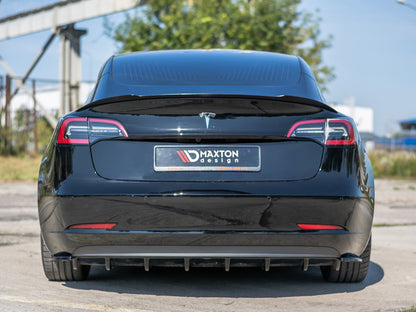 Maxton Design Rear Side Splitters Tesla Model 3