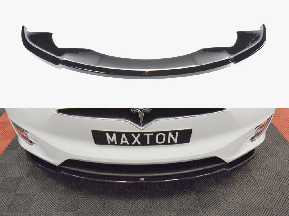 Maxton Design Front Splitter V.1 Tesla Model X (2015-)