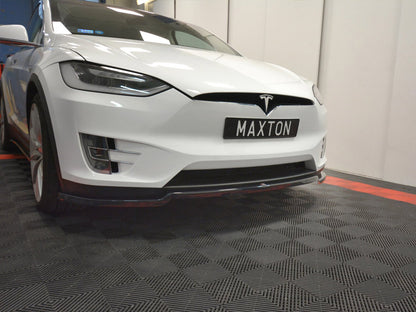 Maxton Design Front Splitter V.1 Tesla Model X (2015-)
