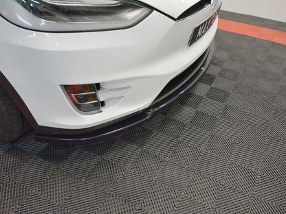 Maxton Design Front Splitter V.1 Tesla Model X (2015-)