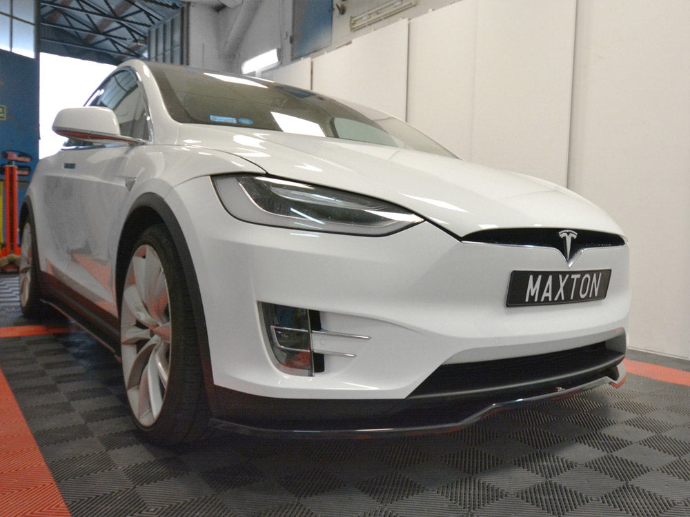 Maxton Design Front Splitter V.2 Tesla Model X (2015-)