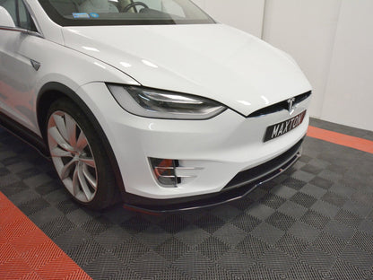 Maxton Design Front Splitter V.2 Tesla Model X (2015-)