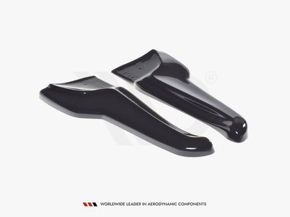 Maxton Design Rear Side Splitters V.2 Tesla Model X (2015-)