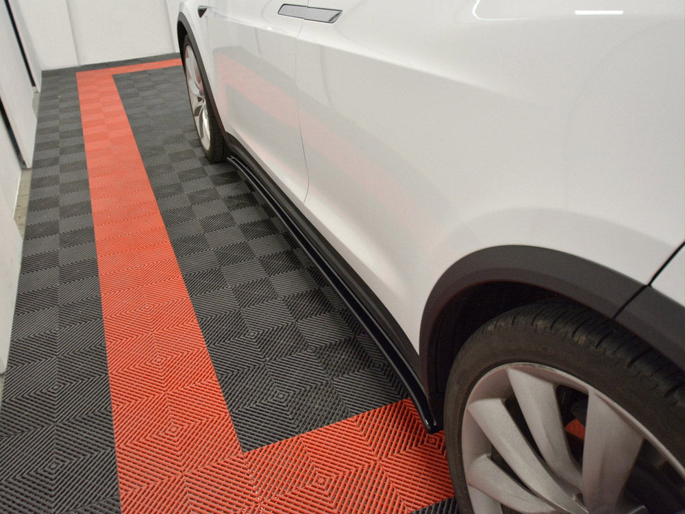 Maxton Design Side Skirts Diffusers V.1 Tesla Model X (2015-)