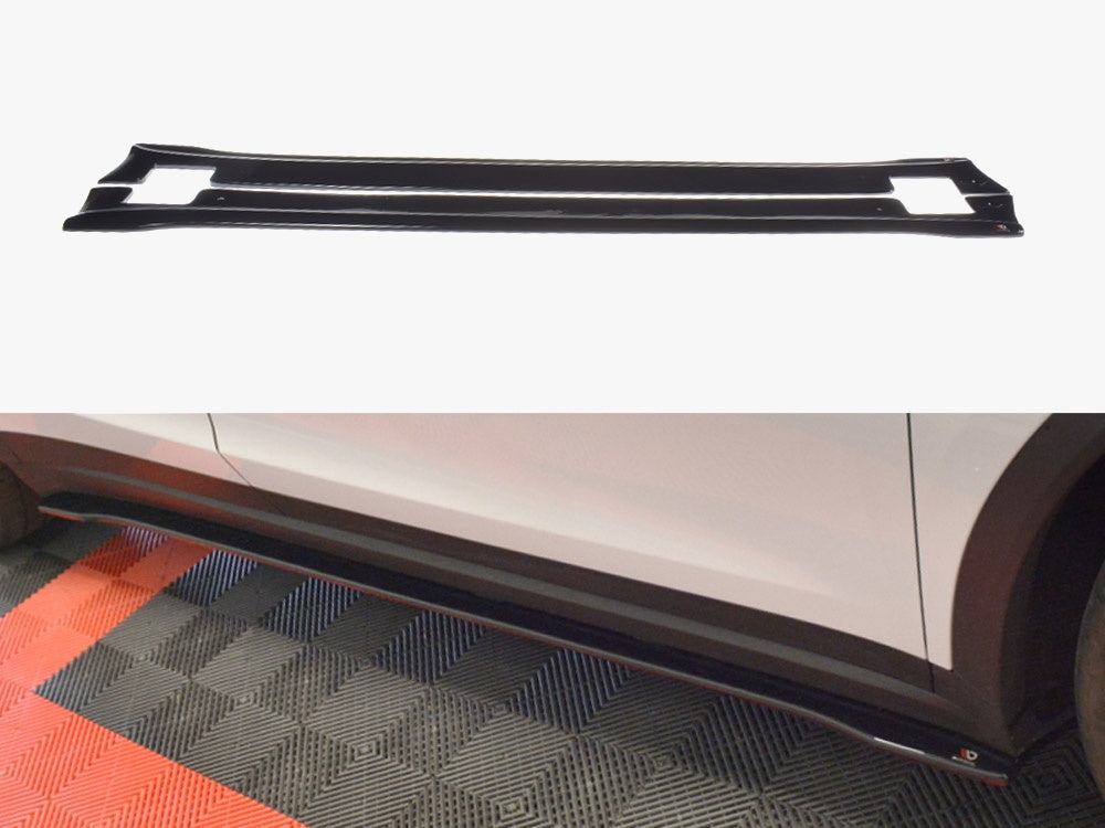 Maxton Design Side Skirts Diffusers V.2 Tesla Model X (2015-)