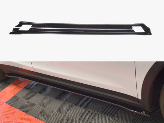 Maxton Design Side Skirts Diffusers V.2 Tesla Model X (2015-)