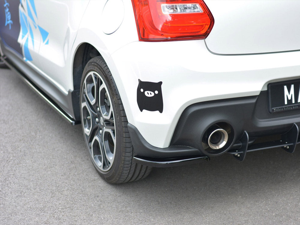 Maxton Design Rear Side Splitters Suzuki Swift 6 Sport (2018-)