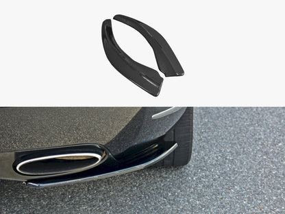 Maxton Design Rear Side Splitters Bentley Continental GT (2009-12) - Textured