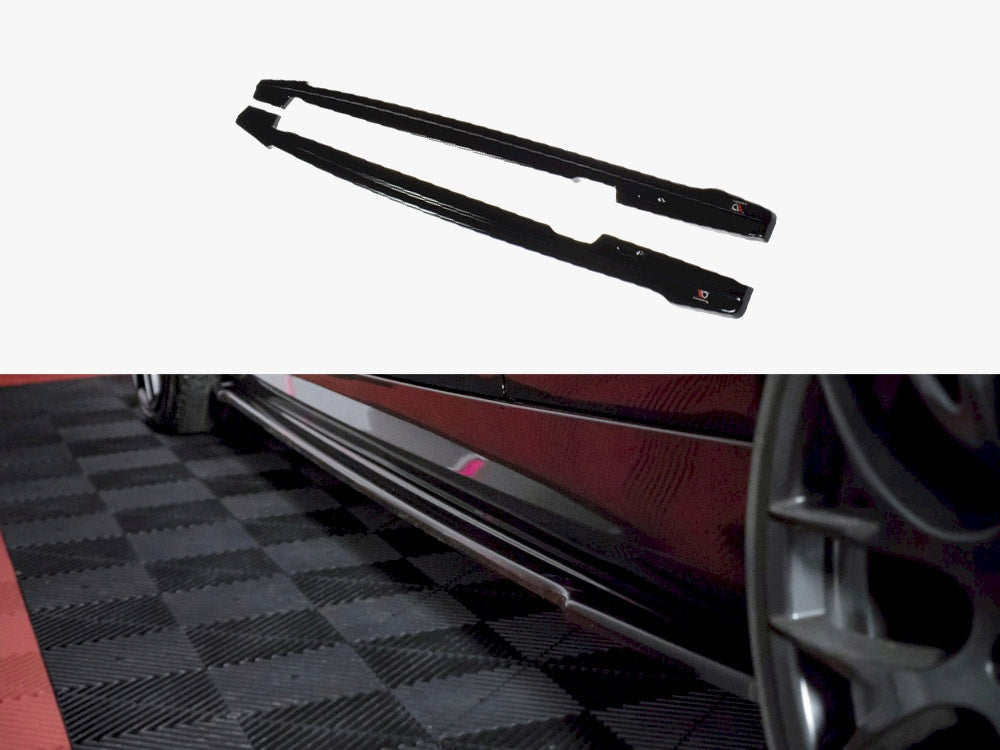 Maxton Design Side Skirts Splitters Bmw 1 E81/ E87 Facelift (2007-2011)