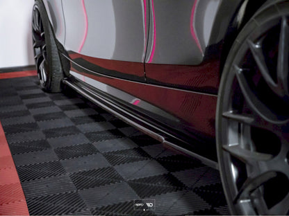 Maxton Design Side Skirts Splitters Bmw 1 E81/ E87 Facelift (2007-2011)