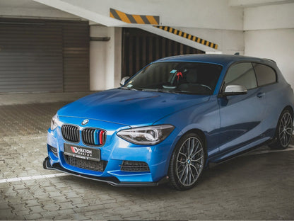 Maxton Design Street PRO Front Splitter + Flaps BMW M135I F20