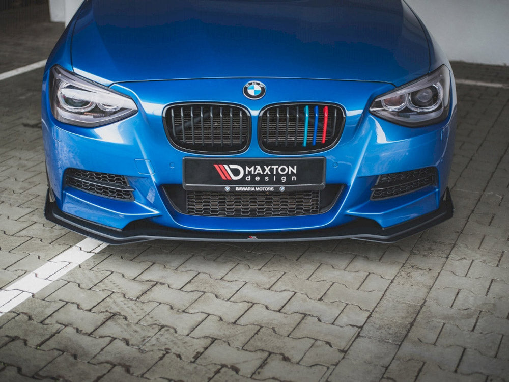 Maxton Design Street PRO Front Splitter + Flaps BMW M135I F20